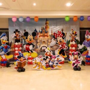 Mickey Mouse Birthday Themed Birthday Party Decoration Pune, Mickey Mouse Theme Decoration For Kids