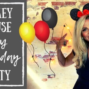 Mickey Mouse DIY Birthday Party