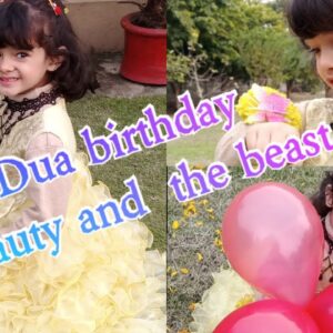 Beauty and the beast birthday party ideas ||Birthday themes ideas for Girls