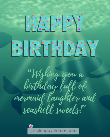 Mermaid Birthday Wishes meme
