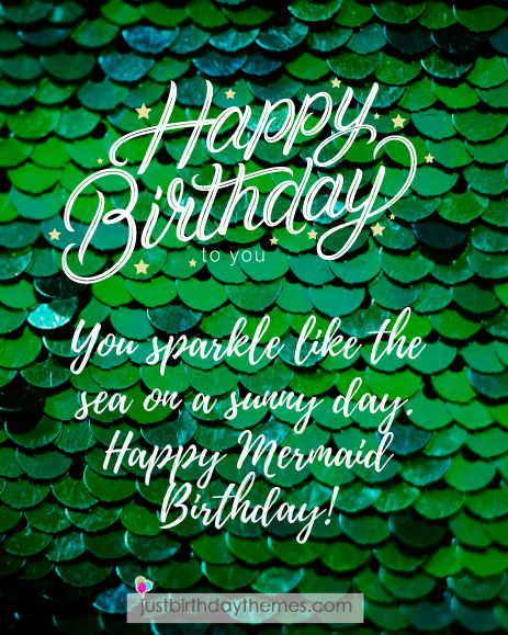 Mermaid Birthday Wishes