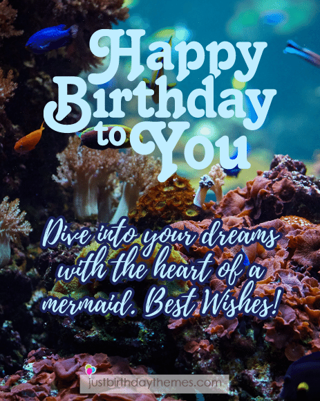 Mermaid Birthday Wishes